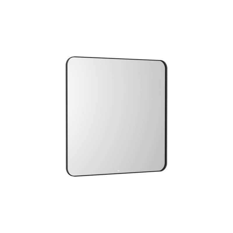 Огледало Luna, квадратно 800 х 800 mm, с черна рамка и амбиентно LED осветление ROCA Luna A812422000