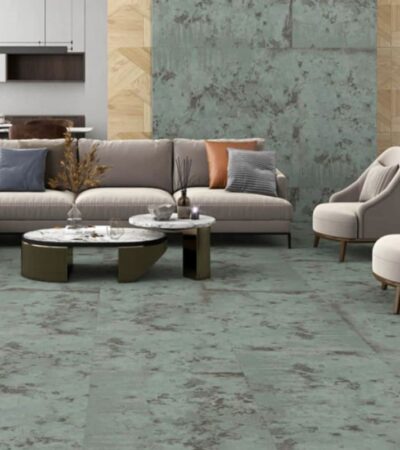 OXIDE Гранитогрес OXIDE TURQUOISE 60*120cm, SEMI-LAPPATO