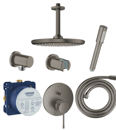 Комплект Essence New, за баня, 7 в 1, 24167AL1 / / 27057AL0 / 27074AL0 / 28388A00 / 26465AL0 / 26664AL0 / 35604000 GROHE Essence New
