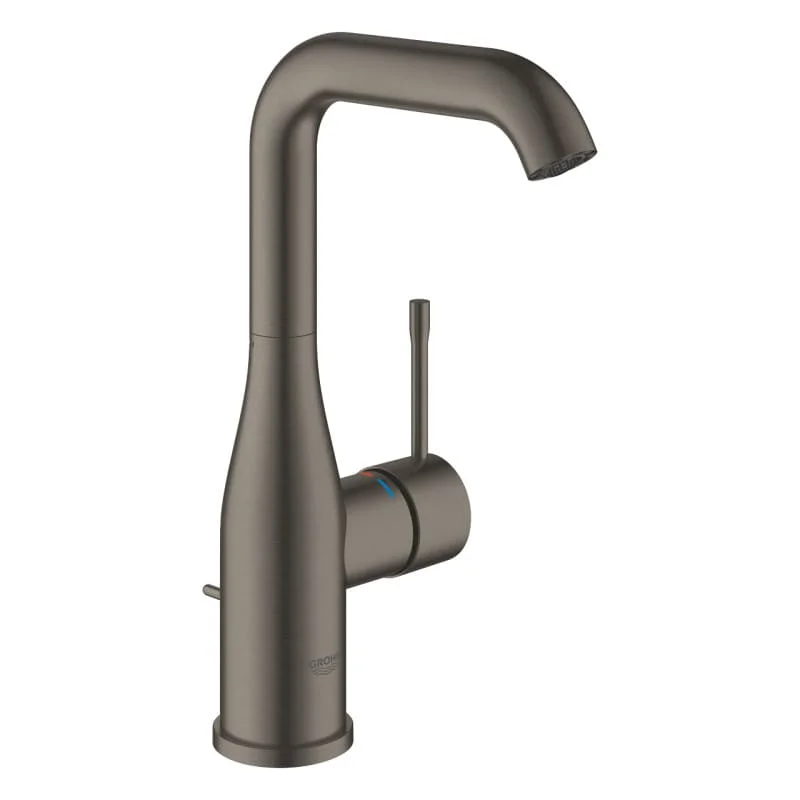 Essence New, смесител за умивалник, L размер, brushed hard graphite GROHE Essence New 24174AL1