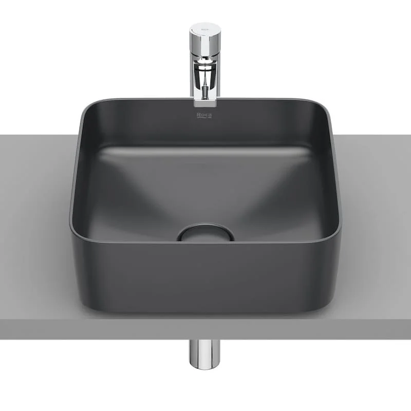 Умивалник Inspira Square, 37 х 37cm, цвят Onyx ROCA Inspira A327532640