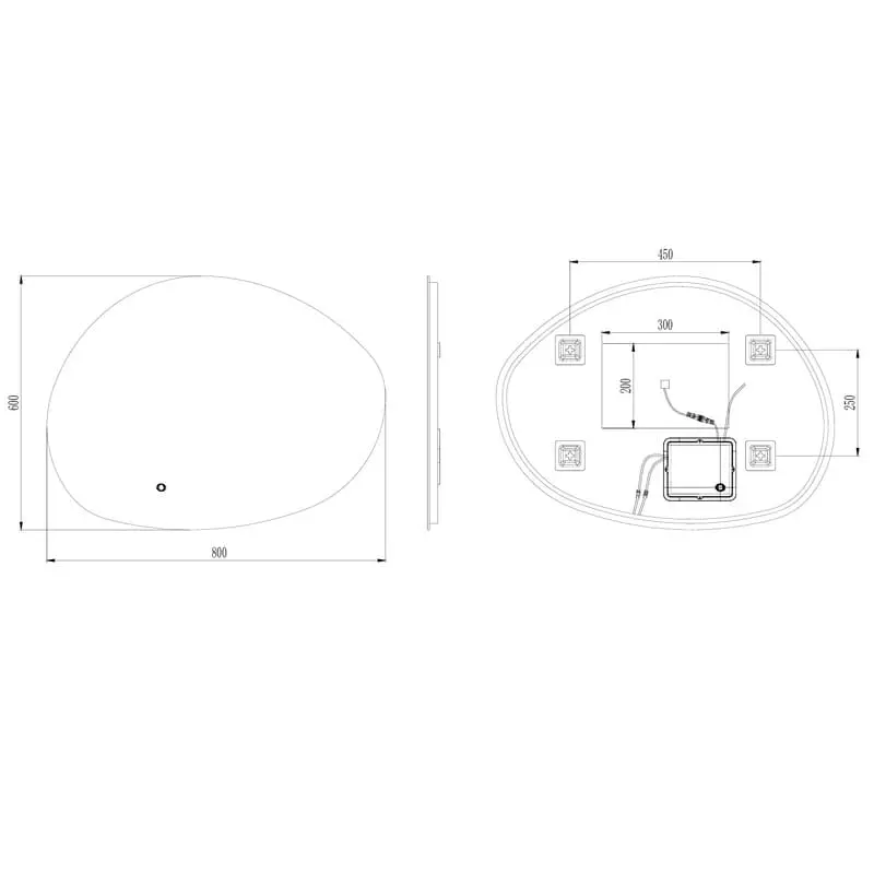 COMO M3090 Огледало с LED осветление - Image 3